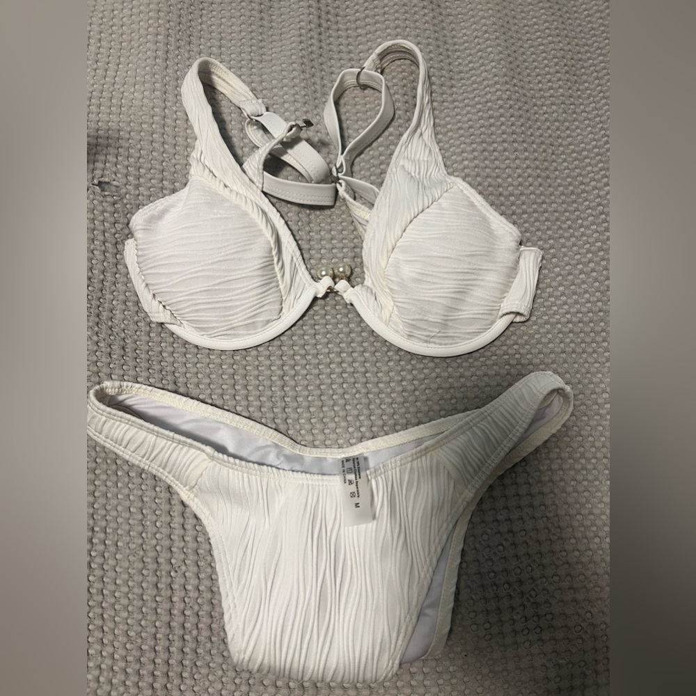 New white bathing suit